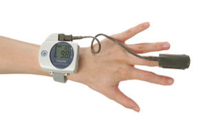 終夜経皮的動脈血酸素飽和度測定検査